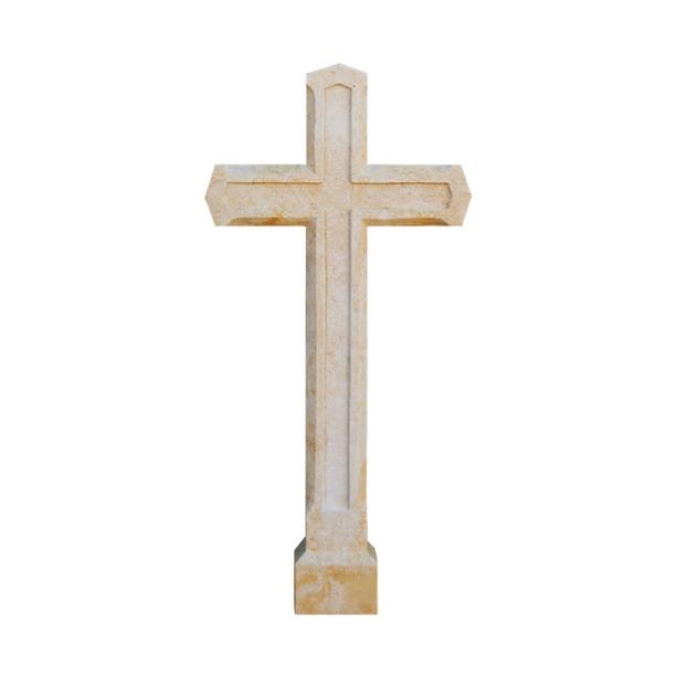 Klassisches Steinkreuz zur Grabgestaltung - Cruzar