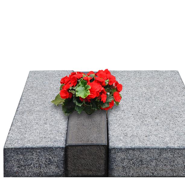 Moderne Granit Urnengrab Liegeplatte - Avelino