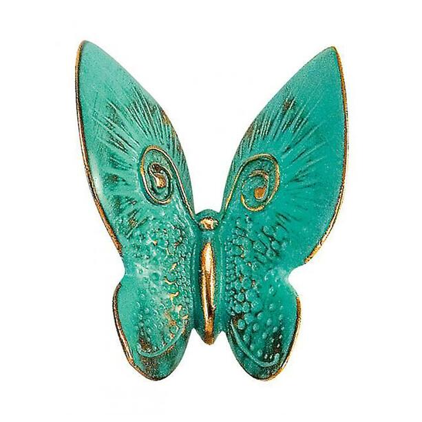 Elegante Grabdeko Metallfigur Schmetterling - Schmetterling Lio