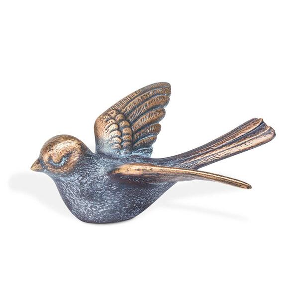Stilvolle Vogelfigur aus Bronze/Aluminium - Vogel Fine