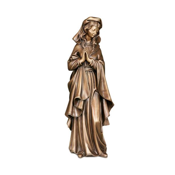 Stilvolle Madonnenskulptur aus Bronze - Madonna Livia