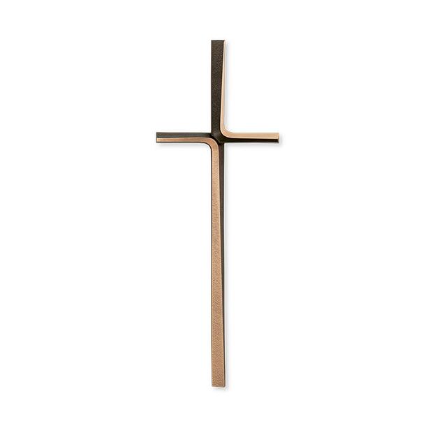 Modernes Bronzekreuz zur Wandbefestigung - Kreuz Wina