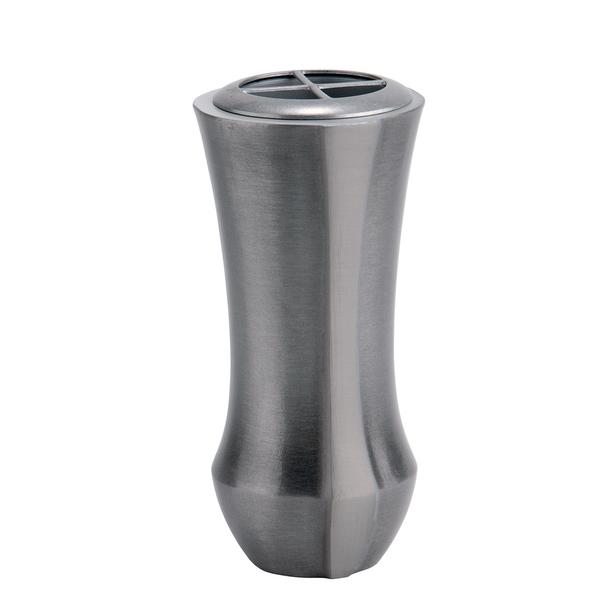 Stilvolle runde Grab Vase / Messing - Legas