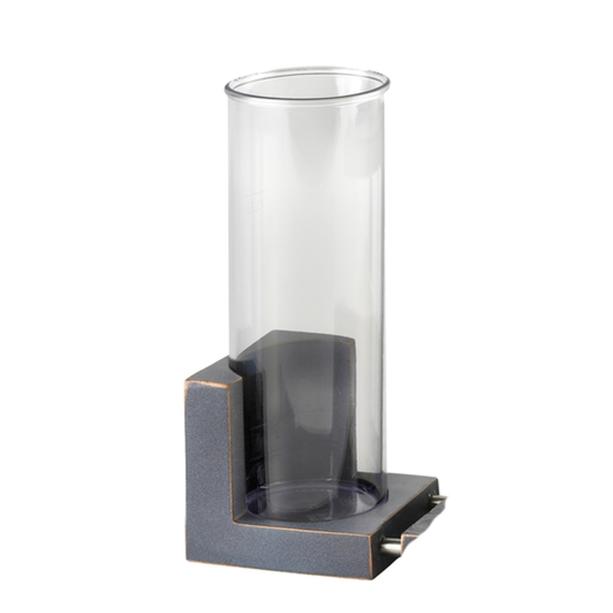 Schlichte Glas Grab Vase - Neala