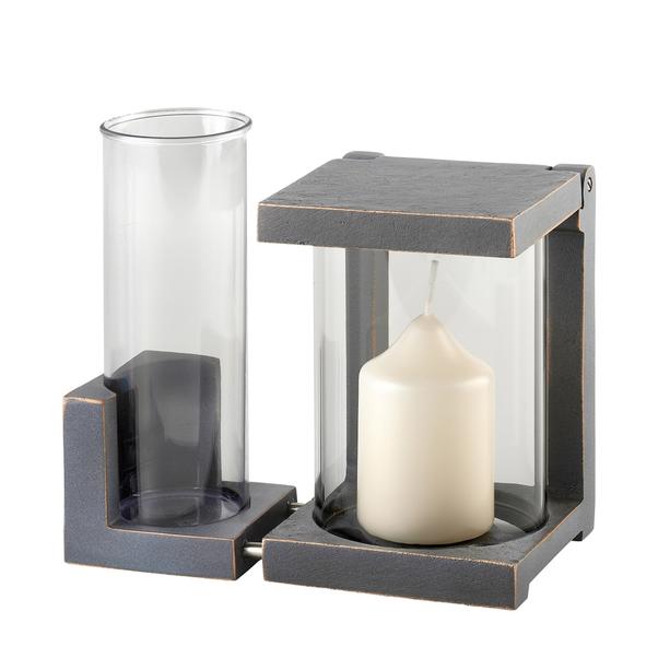 Schlichte Glas Grab Vase - Neala