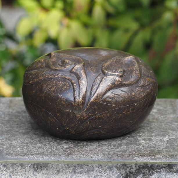 Bronze Gedenkstein mit Callablten - Ewiges Leben