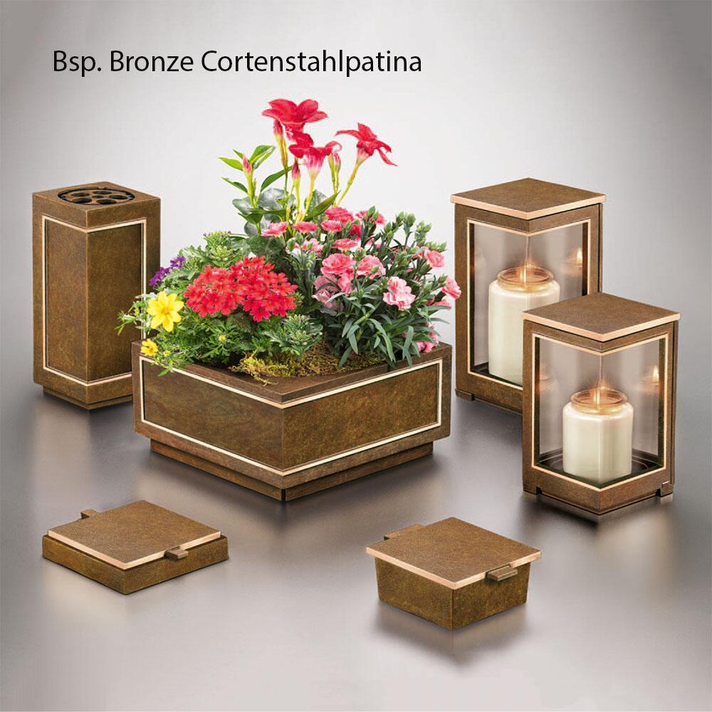 Bronze Ahornblatt Gedenktafel f�r die Wandmontage mit Schrift - Autumna
