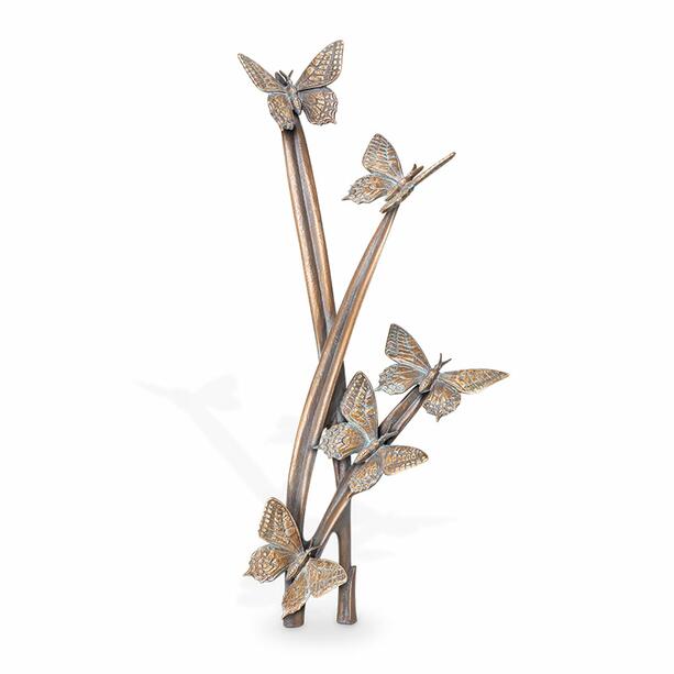 Schmetterlingsfigur aus Bronze oder Aluminium fr die Grabdekoration - Tilara