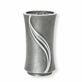 Elegante Wandvase aus Aluminium oder Bronze mit Blumenverteiler - Otilia / Aluminium