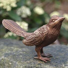 Wachender Vogel aus Bronzeguss fr Grabsteine - Tricko