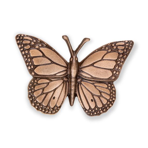 Bronze Schmetterling zur Grabgestaltung - lebensgro - Monarchfalter Tippo