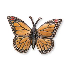 Bronze Schmetterling zur Grabgestaltung - lebensgro -...