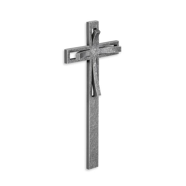 Aluminium Kreuzornament vom Bildhauer - Kreuz im Kreuz - Ziwera Klero