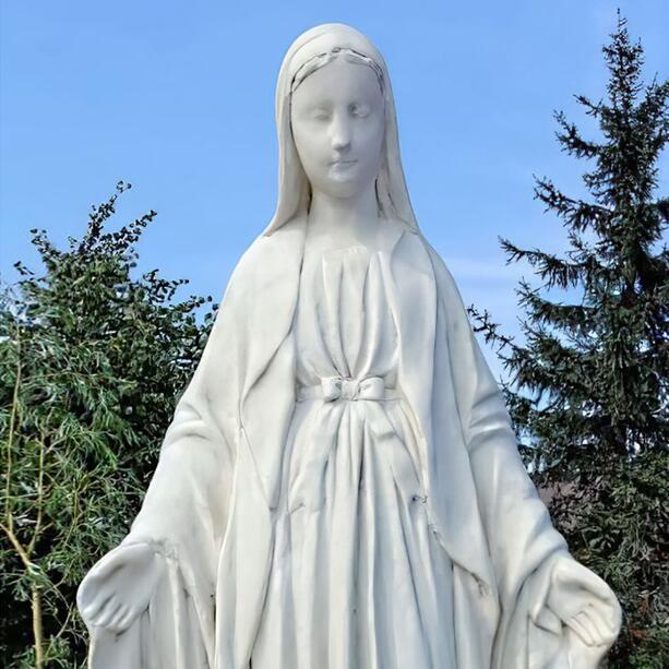 Wetterbestndige Madonnen Skulptur aus Steinguss - Maria Gentila