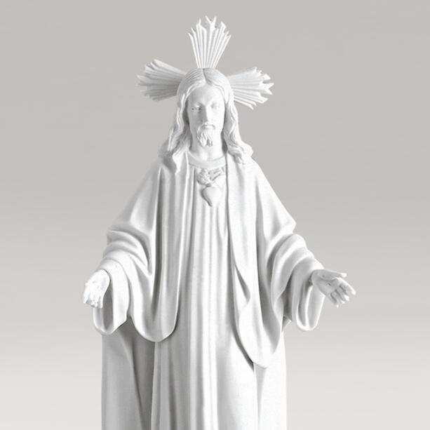 Marmorguss Jesus Grabfigur - Christus Sanctus