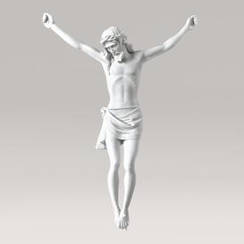 Grabskulptur gekreuzigter Jesus - Jesus Senta