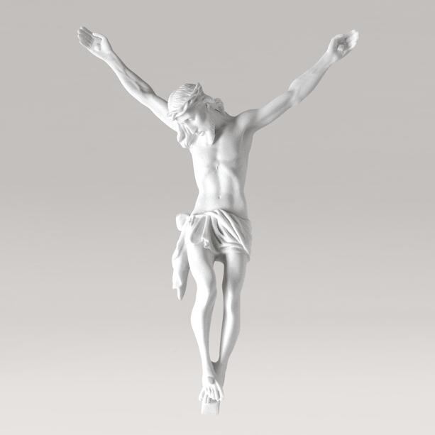 Gekreuzigter Jesus Marmorguss Skulptur - Christus Dolore