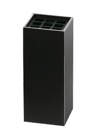 Moderne Aluminium Grab Vase - Fellas / Dunkelgrau