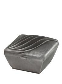 Sch�nes verziertes Weihwassergef�� - Tonalis / Aluminium