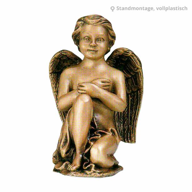 Grab Engel Skulptur Bronze - Engel Garon