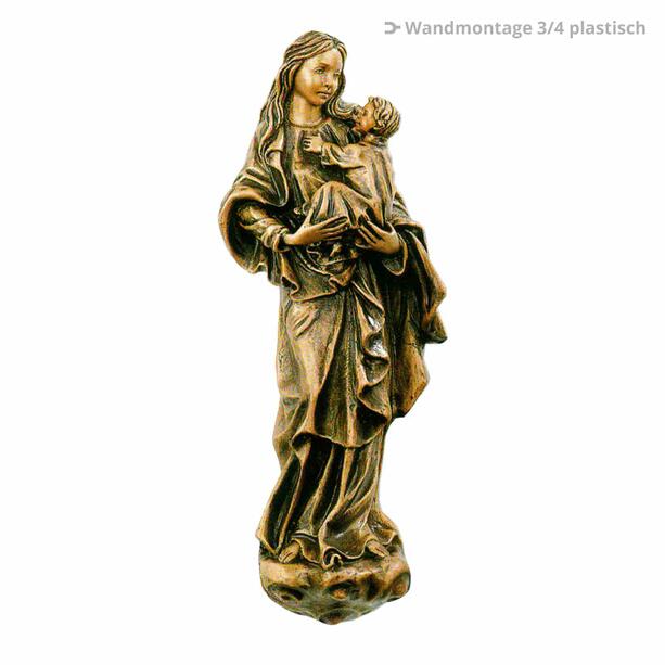 Maria mit Kind Statue aus Bronze - Maria Felicia