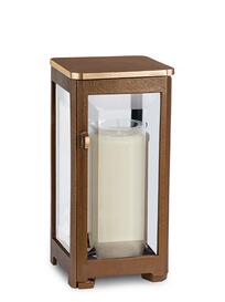 Modernes Bronze Grablicht kaufen / dunkelbraun - Morena