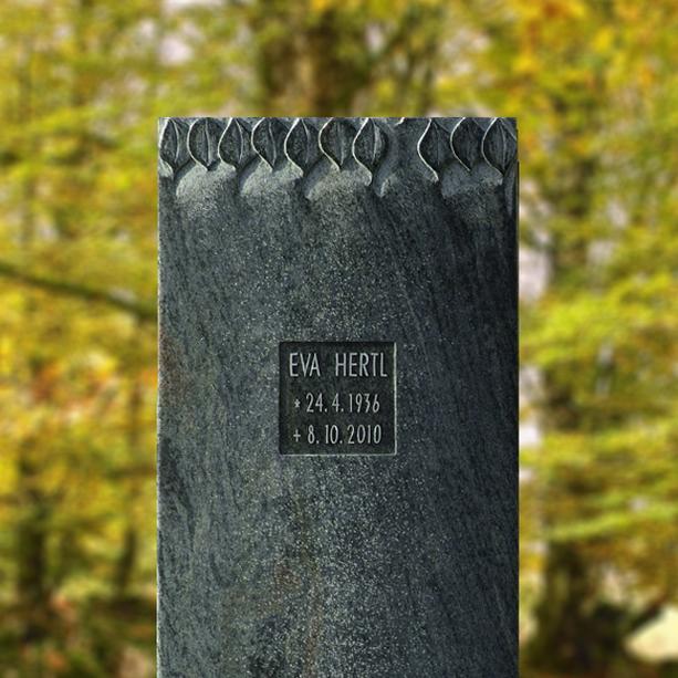 Kleiner Grabstein Urnengrab Granit Gravur - Celano