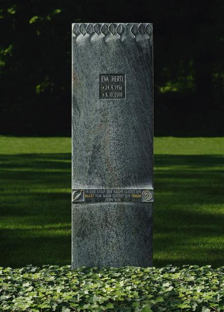 Grabmal Doppelgrab Granit modern bestellen - Celano
