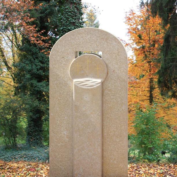 Außergewöhnlicher Urnengrabstein vom Bildhauer - Classico