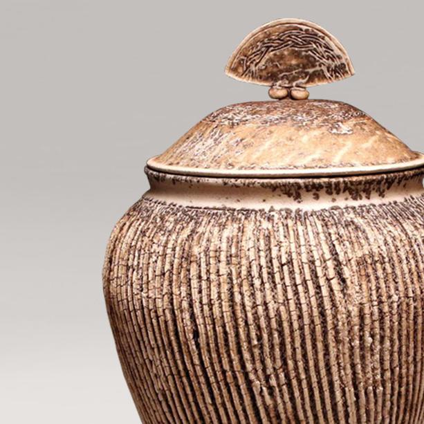 Angebot stilvolle handgemachte Urne  - Curato