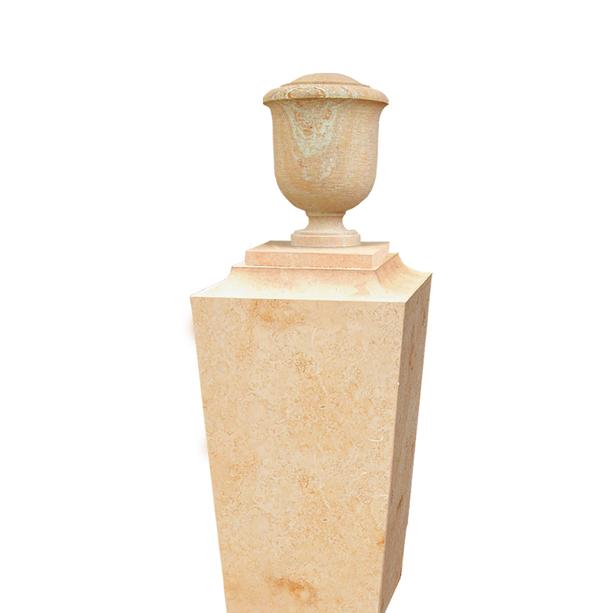 Sandstein Grabstein mit Urne online kaufen - Maillot