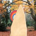 Sandstein Grabmal mit Regenbogen Glas - Regenbogenberg