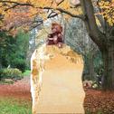 Stilvoller Kindergrabstein mit Bronze Teddy - Carlos