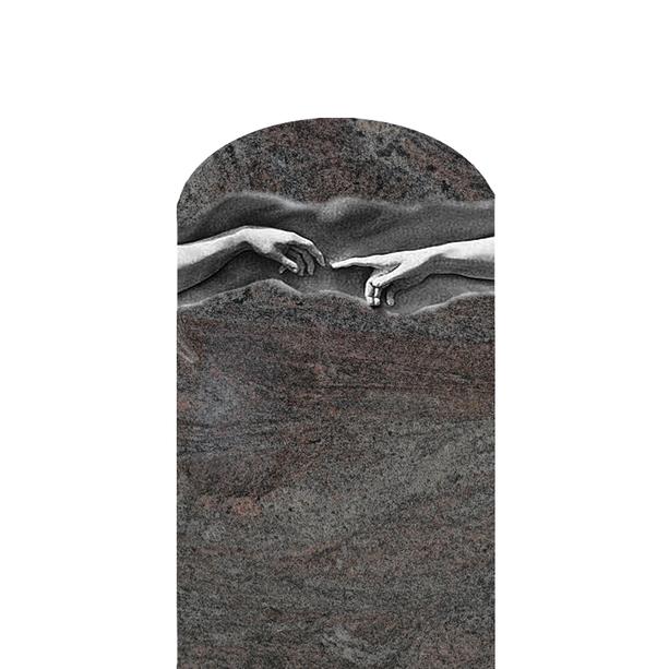 Urnengrabstein mit Hand Motiv - Michelangelo