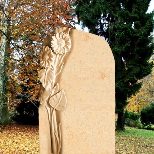 Grabstein Kindergrab mit Sonnenblume - Florenzia