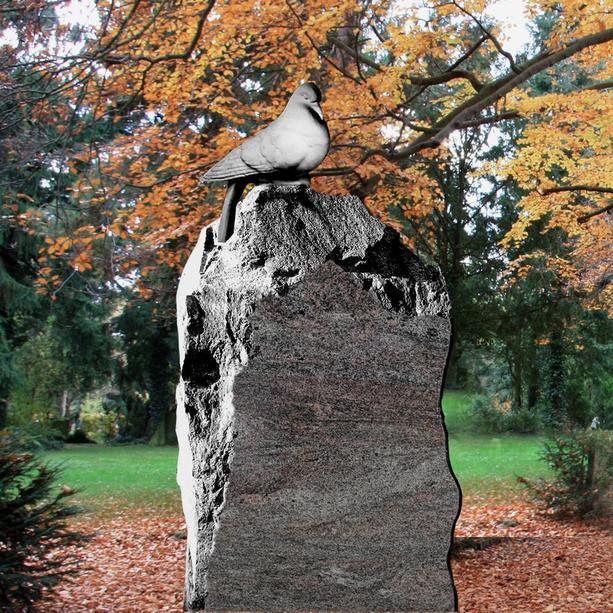 Kindergrabdenkmal mit Taube Granit - Slavia