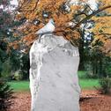 Kinder Grabdenkmal mit Taube Marmor - Slavia