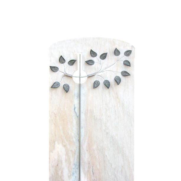 Marmor Grabmal mit Baum vom Bildhauer - Albero