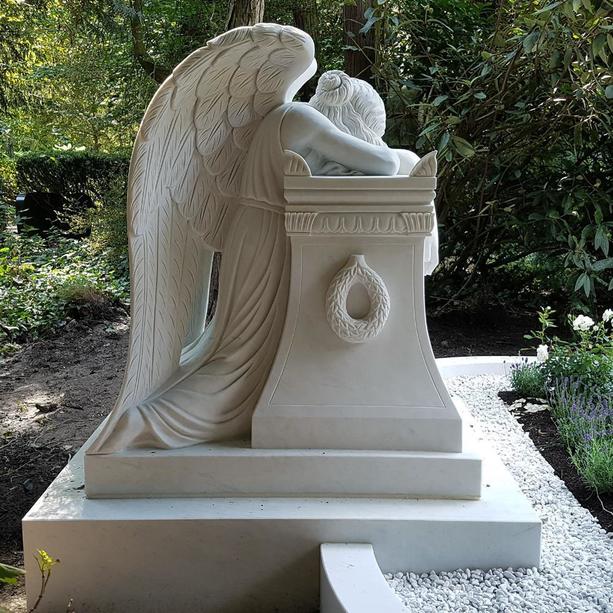 Friedhofsengel Marmor Urnengrab Grabstein - Emelyn Story