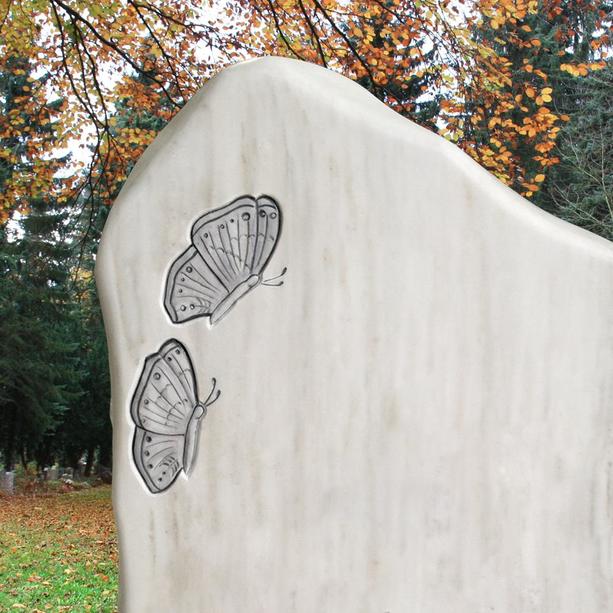 Marmor Kindergrab Grabmal mit Schmetterling - Farifalla
