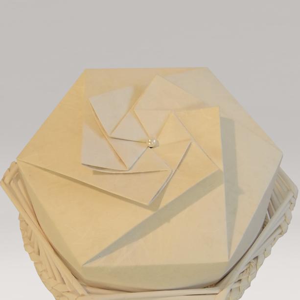 Öko Urne aus Papier für Bestattung privat kaufen - Navia