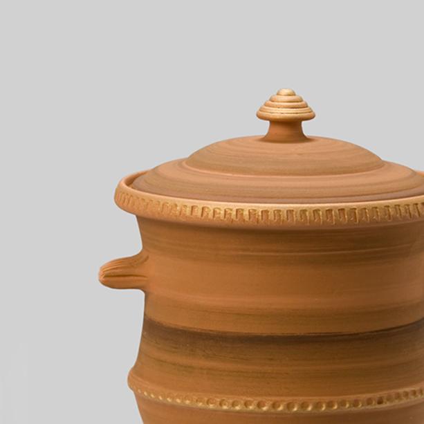 Einzigartige Keramik Überurne biologisch abbaubar  - Madura