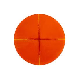 Kleine Glasintarsie fr Grabdenkmale mit Kreuz -...