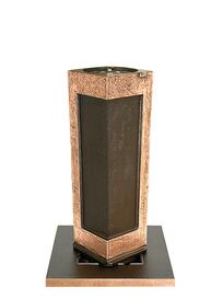 Moderne Grabvase versenkbar / hellbraun - Cephalon