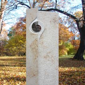 Schnes Doppel Grabdenkmal mit Fossil bestellen - Ingresa